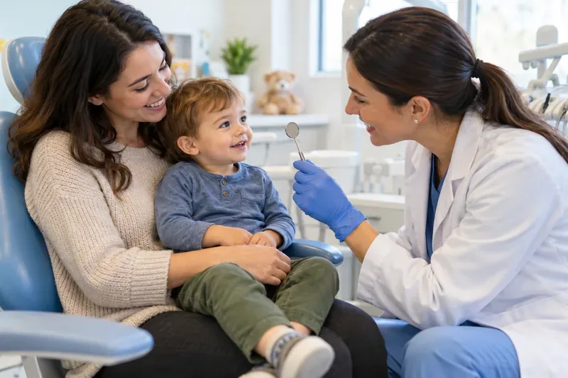 孩子應該何時進行第一次牙醫檢查？第一次就診時會發生什麼事？