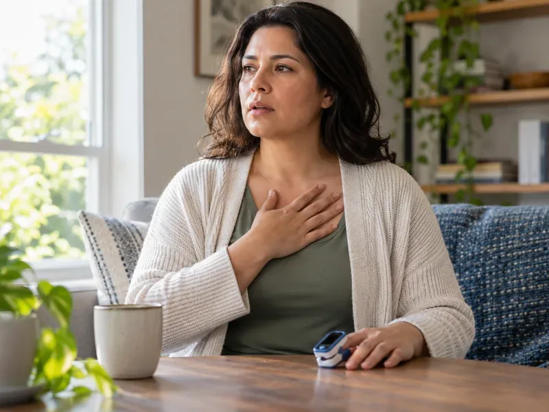 Why Breathing Can Feel Tight Even When Your Oxygen Reading Looks Normal