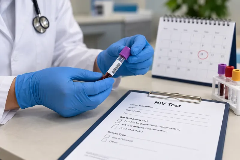 เหตุใดการตรวจหาเชื้อ HIV ในระยะแรกจึงอาจให้ผลเป็นลบ และเมื่อใดจึงควรตรวจซ้ำ?